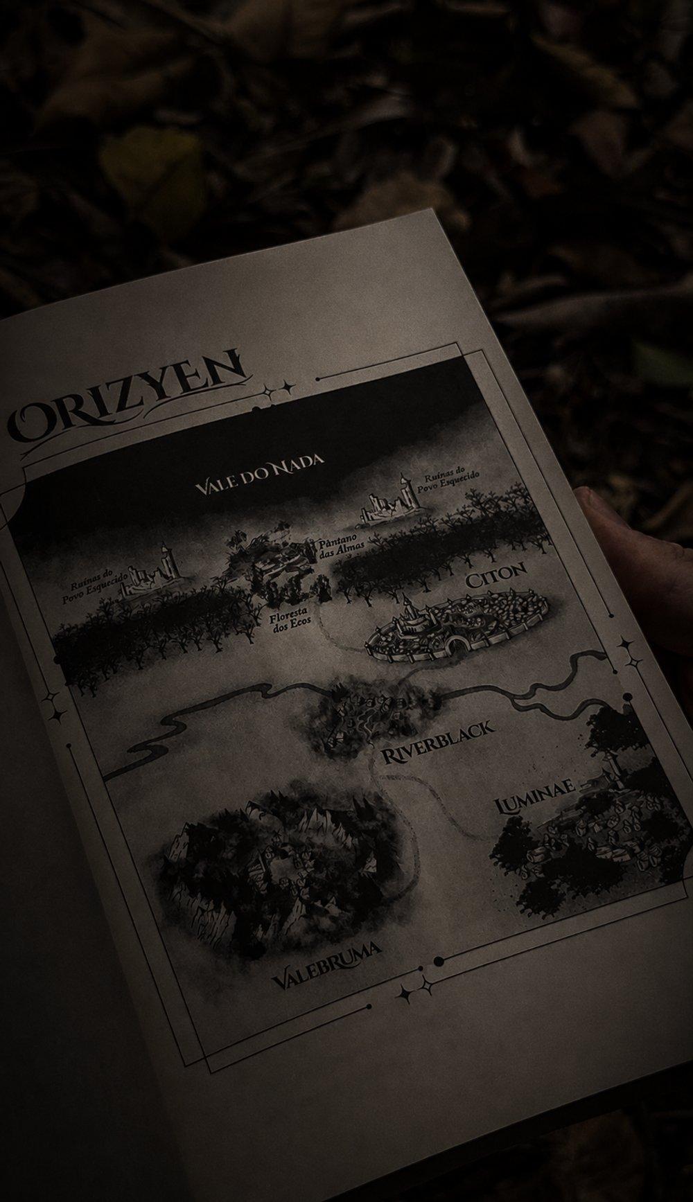 O Mapa no Livro